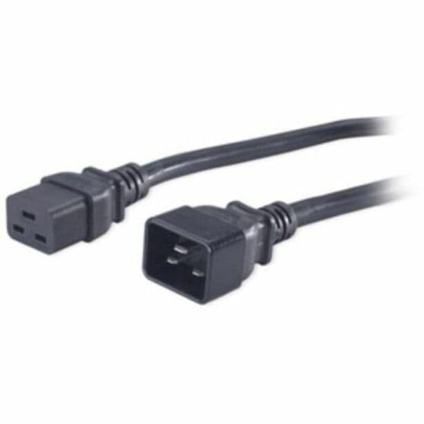 APC AP9877 230V power extension cable, 6.5 ft extension cord for rack and UPS use