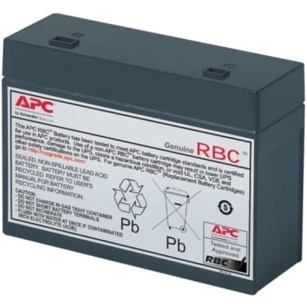 APC RBC10 replacement battery cartridge for compatible UPS systems