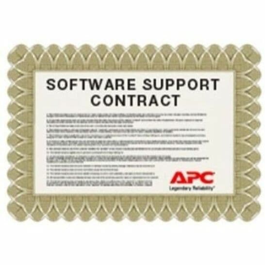 APC 3-year StruxureWare Central software support contract for up to 1,000 nodes