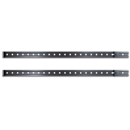 APC AR8450A black overhead cable trough for 4-post open frame rack cable management