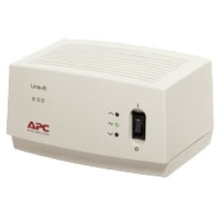 APC LE600I automatic voltage regulation unit for protection against brownouts and overvoltages
