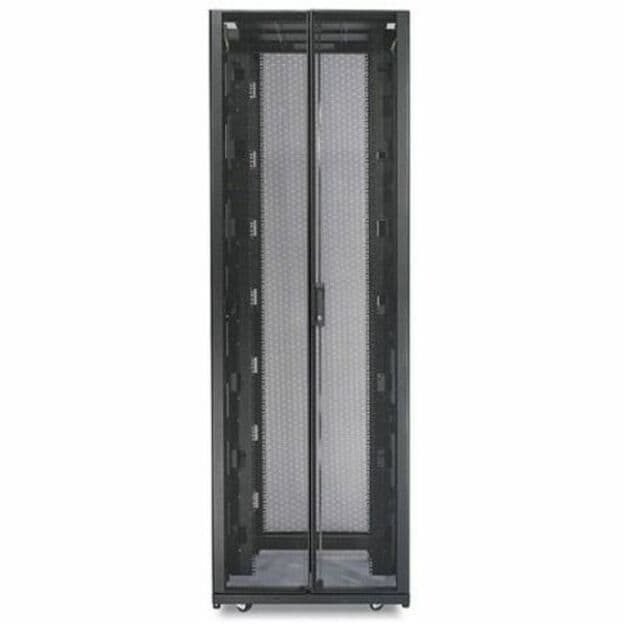 APC NetShelter SX 42U floor standing rack enclosure, 750 mm wide and 1,070 mm deep