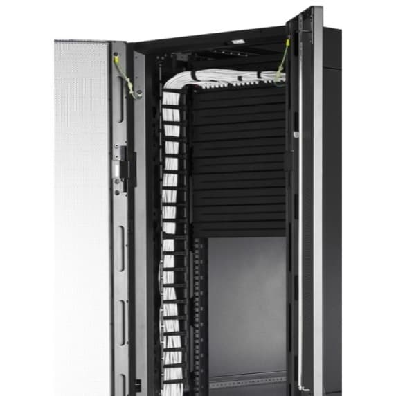 APC AR7723 vertical cable manager for NetShelter SX 600 mm wide 48U rack, quantity 2