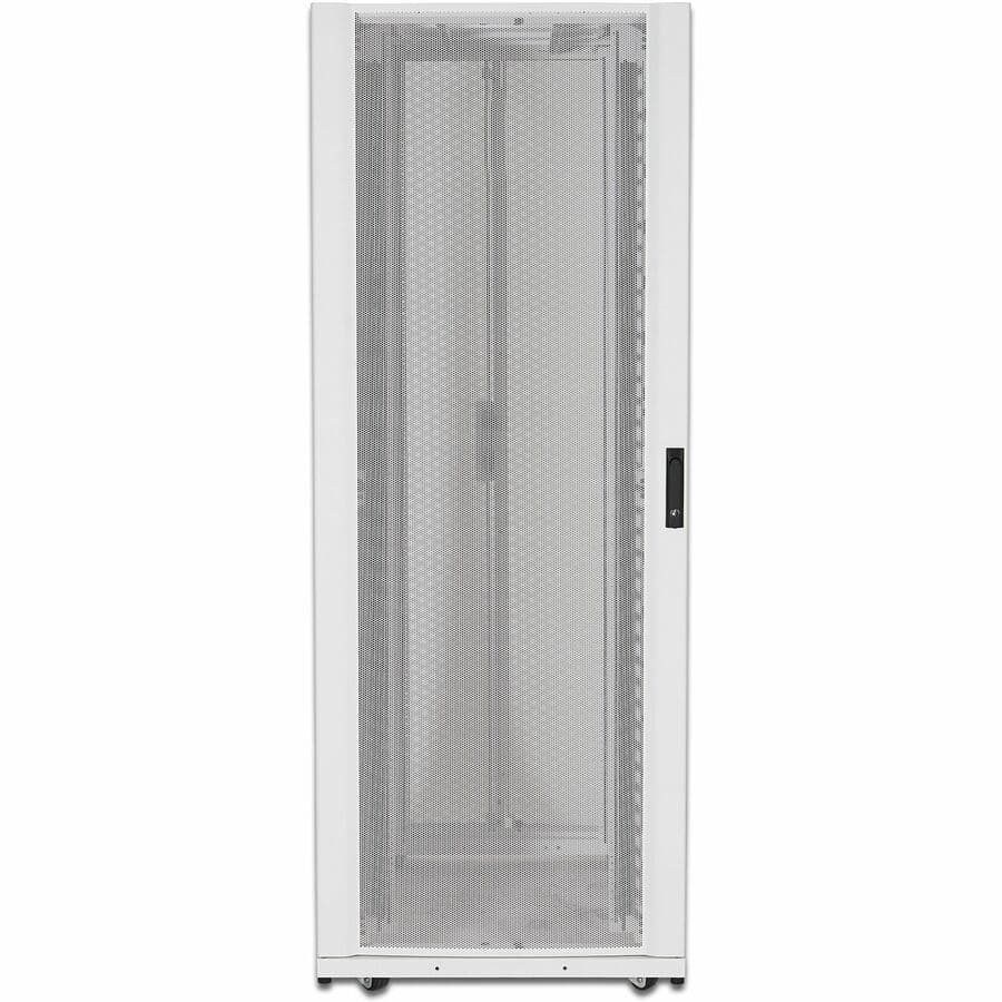 NETSHELTER SX 42U 750MM WIDE X 1200MM DEEP NETWORKING ENCLOSURE WITH SIDES WHITE view 2