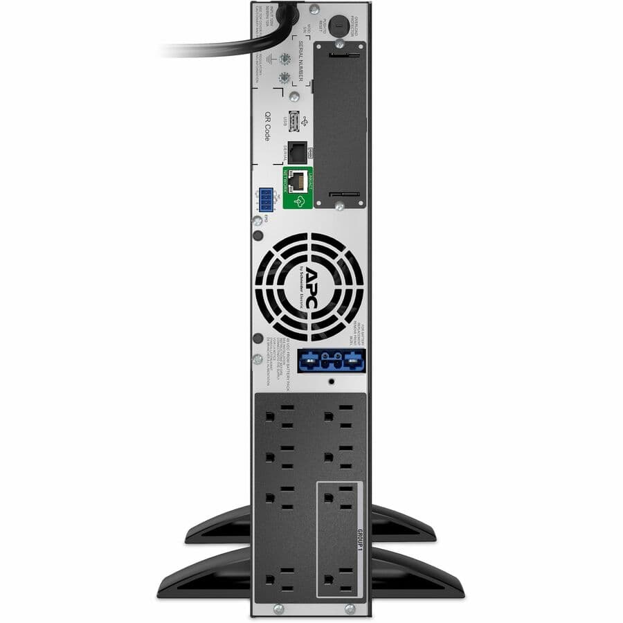 APC Smart-UPS X 750VA TAA 120 rack/tower UPS with LCD, USB, serial, and 8 NEMA 5-15R outlets