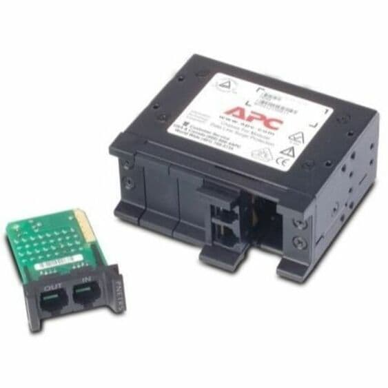 APC PRM4 1U rack mount 4-channel chassis for replaceable data line surge protection