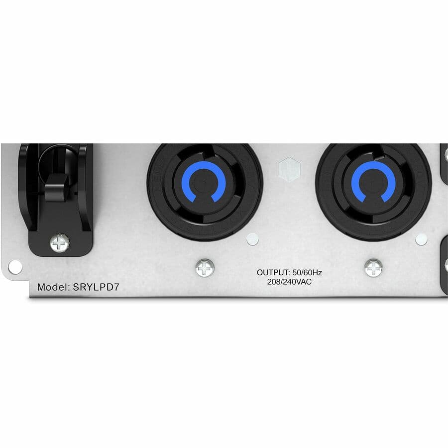 APC backplate kit for Smart-UPS Modular Ultra with 3 NEMA L6-20R outlets