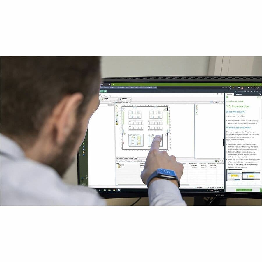 ECOSTRUXURE IT ELEARNING 1000 APC digital training service with two-year coverage