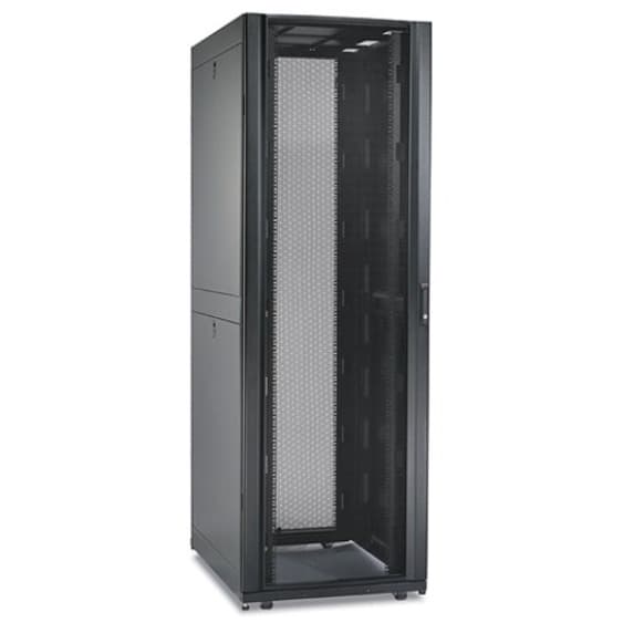 APC SCHNEIDER ELECTRIC RACK AND ACC NETSHELTER SX 48U 750MMX1070MMD ENCL SIDES BLK CUST PAYS FRT view 2