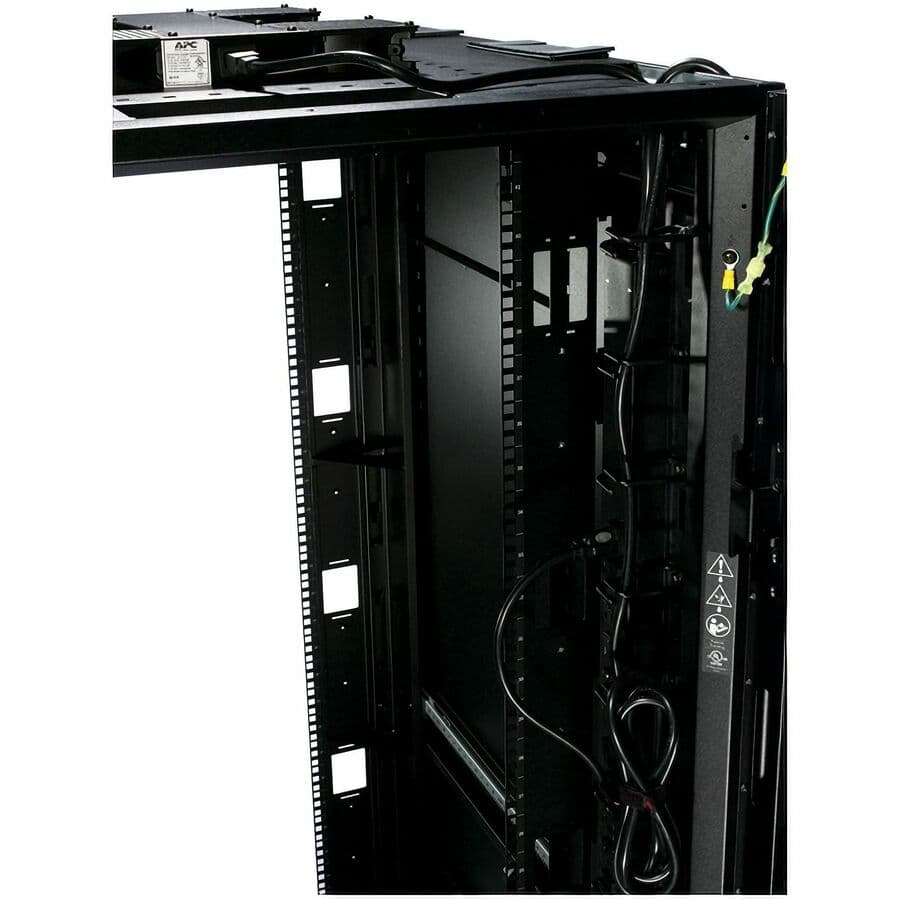 APC ACF503 roof fan tray for NetShelter SX 750 mm enclosures, 120 V, 440 CFM, black