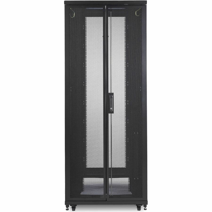 NETSHELTER SV 48U 800MM WIDE X 1200MM DEEP ENCLOSURE WITH SIDES BLACK - WIDE, DE view 4