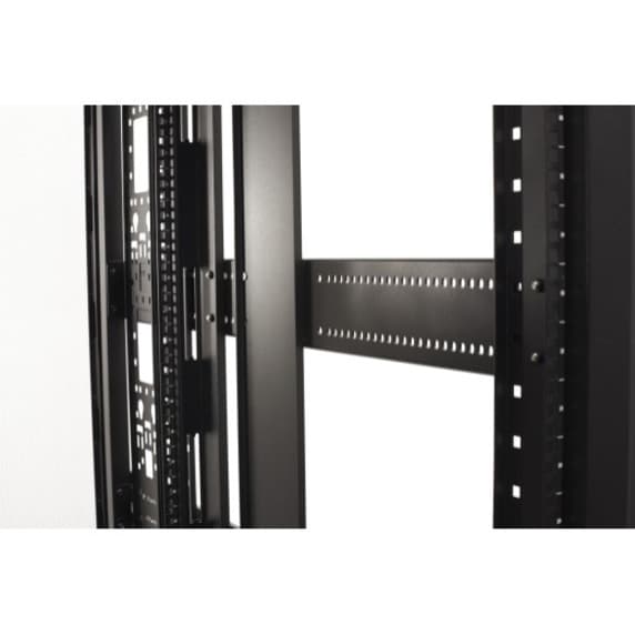 APC NetShelter SX3K 48U black floor standing rack enclosure with side panels, 600 mm wide and 1,200 mm deep