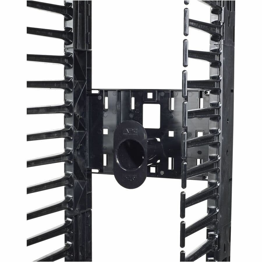 APC AR8768 one-sided vertical cable manager for 2- and 4-post racks, 96 in x 12 in