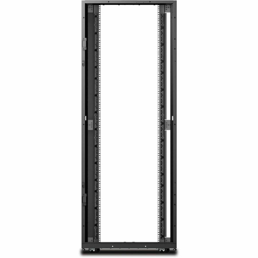 APC NetShelter SX 42U floor-standing rack enclosure with side panels