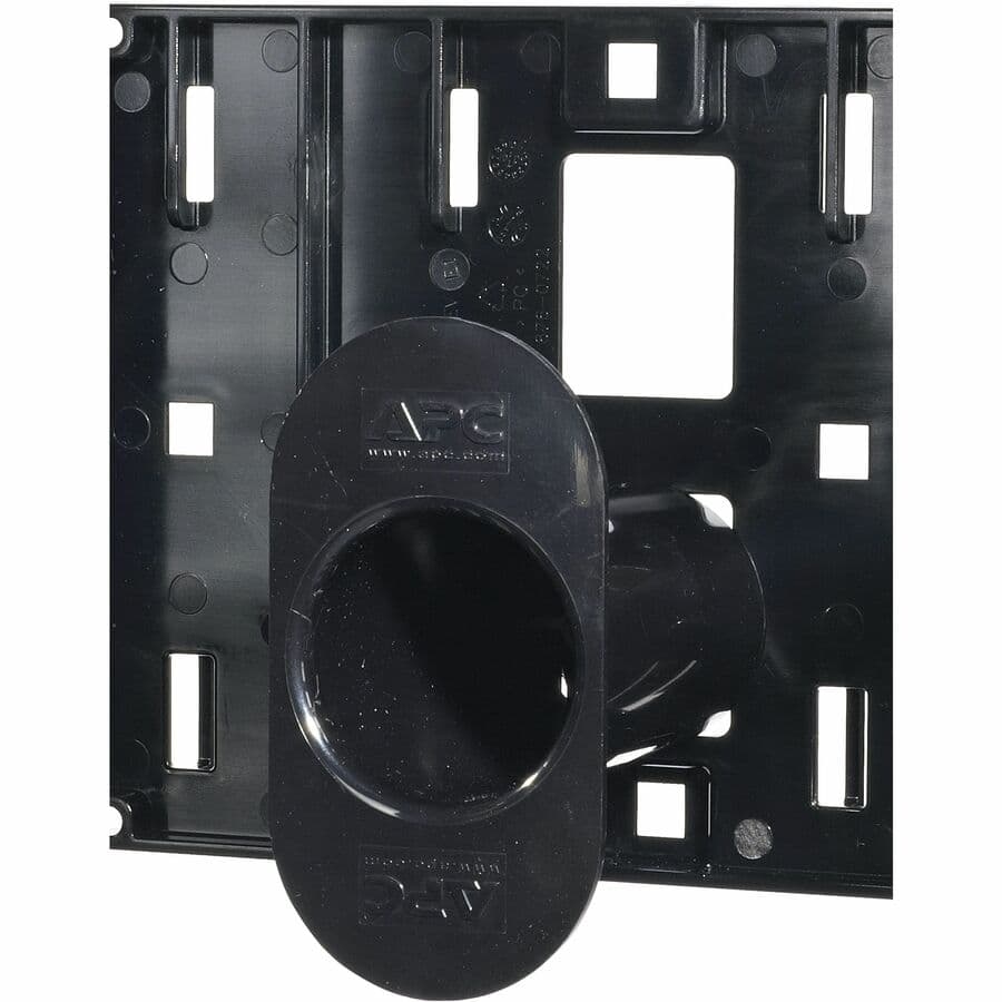 APC AR8768 one-sided vertical cable manager for 2- and 4-post racks, 96 in x 12 in