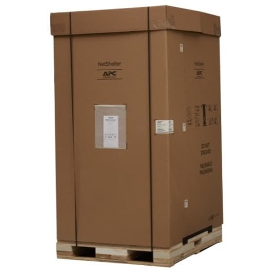 APC NetShelter SX3K 42U floor-standing rack enclosure, 600 mm wide and 1,200 mm deep, enterprise cabinet