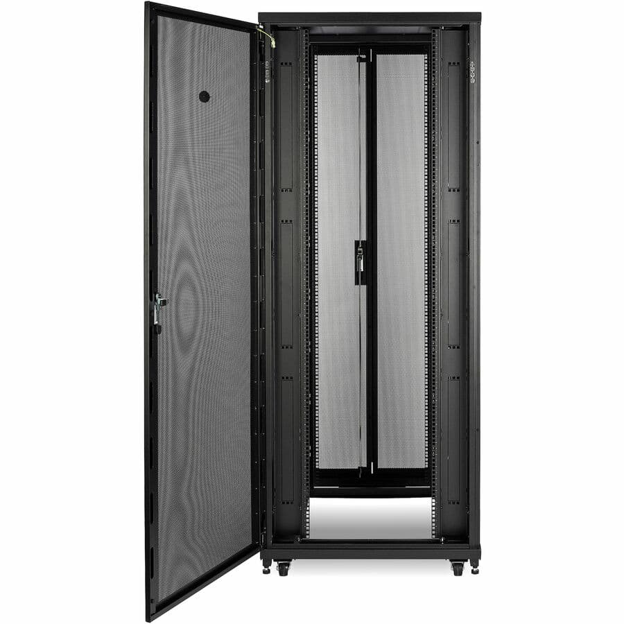 NETSHELTER SV 48U 800MM WIDE X 1200MM DEEP ENCLOSURE WITH SIDES BLACK - WIDE, DE view 11