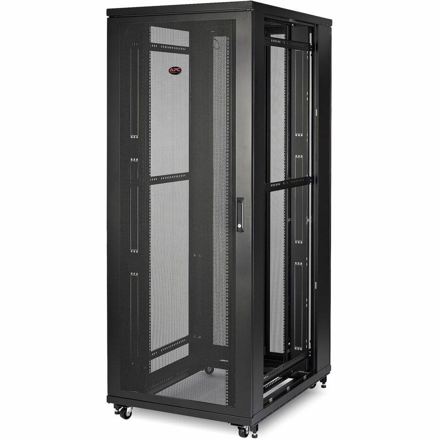 NETSHELTER SV 48U 800MM WIDE X 1200MM DEEP ENCLOSURE WITH SIDES BLACK - WIDE, DE view 12