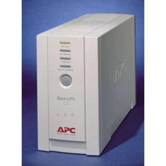 APC Back-UPS CS BK500EI 500 VA standby UPS for desktop and small office backup