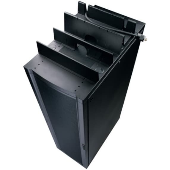 APC black 600 mm shielding partition for pass-through rack cable management