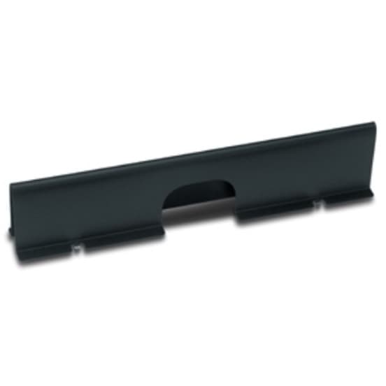 APC black cable shielding partition, 750 mm wide, for NetShelter cable management