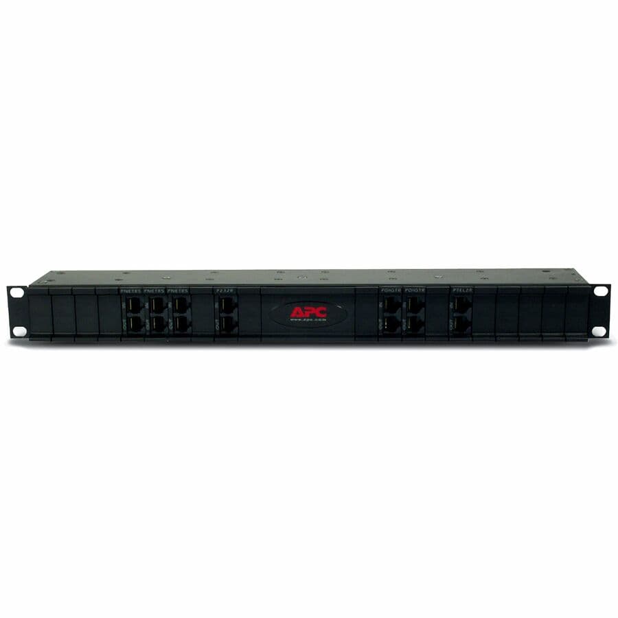 APC PRM24 1U rack mount chassis with 24 channels for organized power distribution