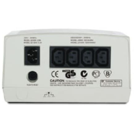 APC LE600I automatic voltage regulation unit for protection against brownouts and overvoltages