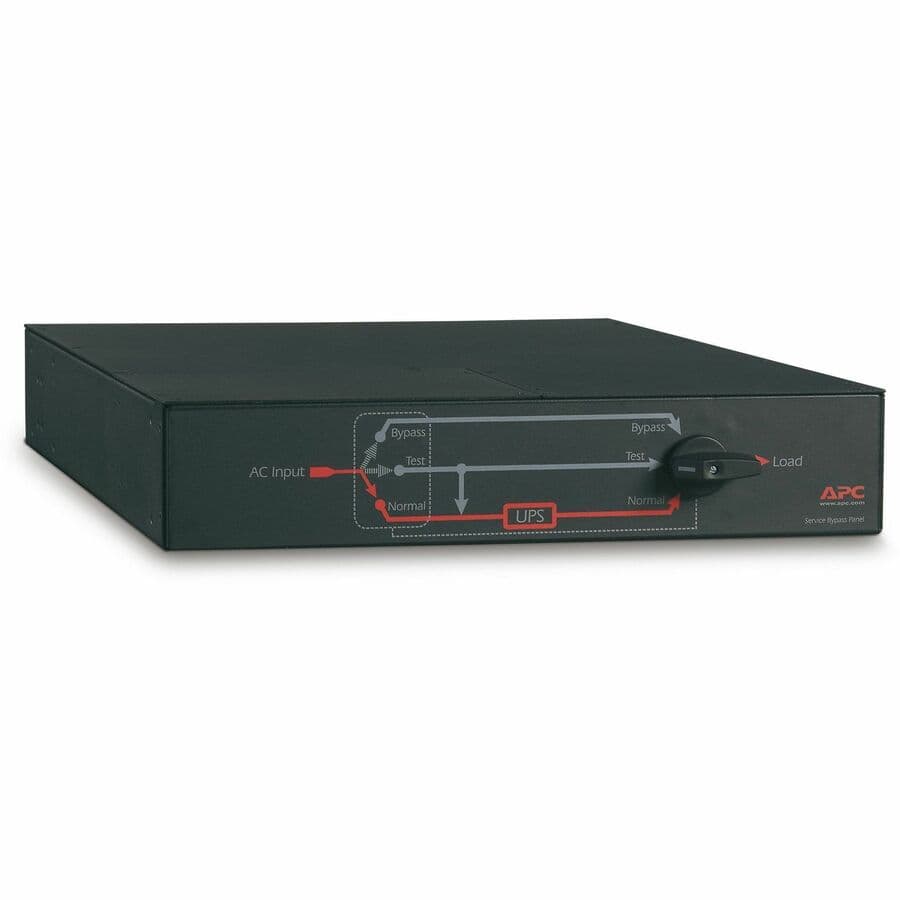 APC SBP5000RMT2U rack-mount service bypass panel for 200/208/240 V systems