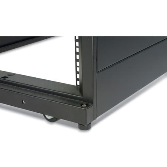 APC AR7719 NetShelter swivel caster kit with four casters for compatible SX, SV, and VL racks