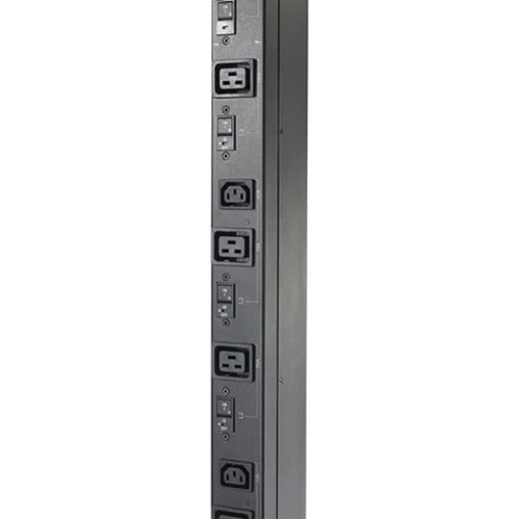 APC SCHNEIDER ELECT IT DIRECT SHIP RACK PDU BASIC 0U 22KW 230V 6XC19 3XC13 HIGH TEM view 3