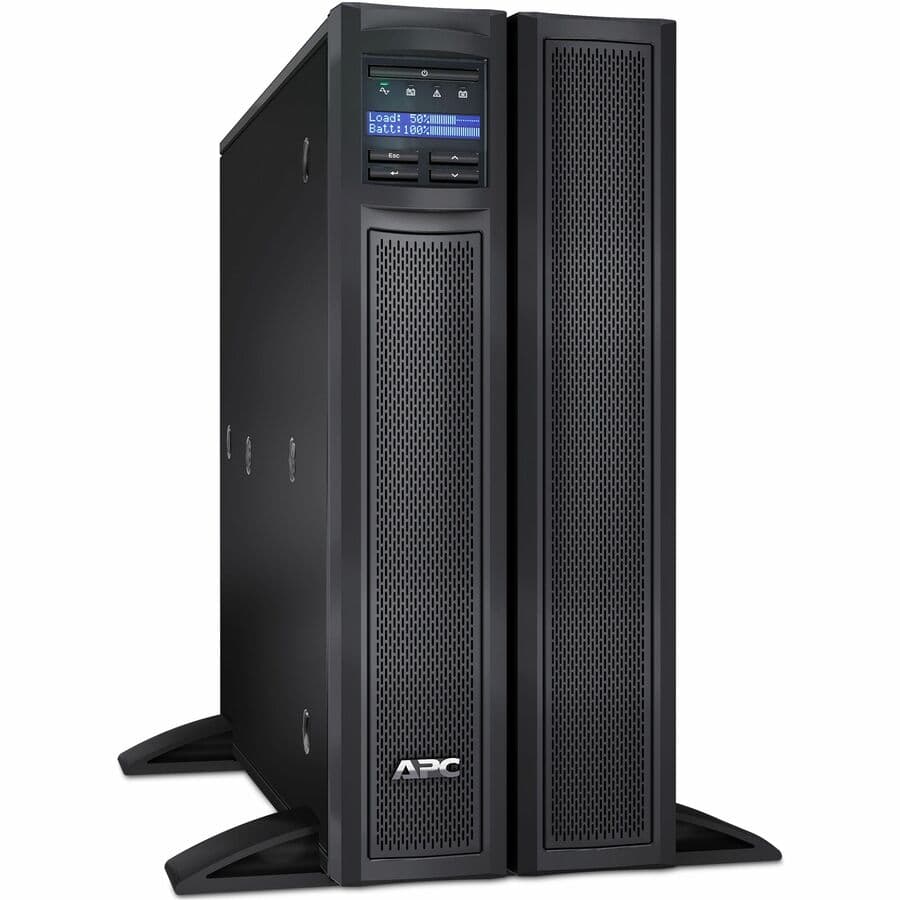 APC Smart-UPS X 2200VA short-depth tower rack convertible UPS with LCD and network management