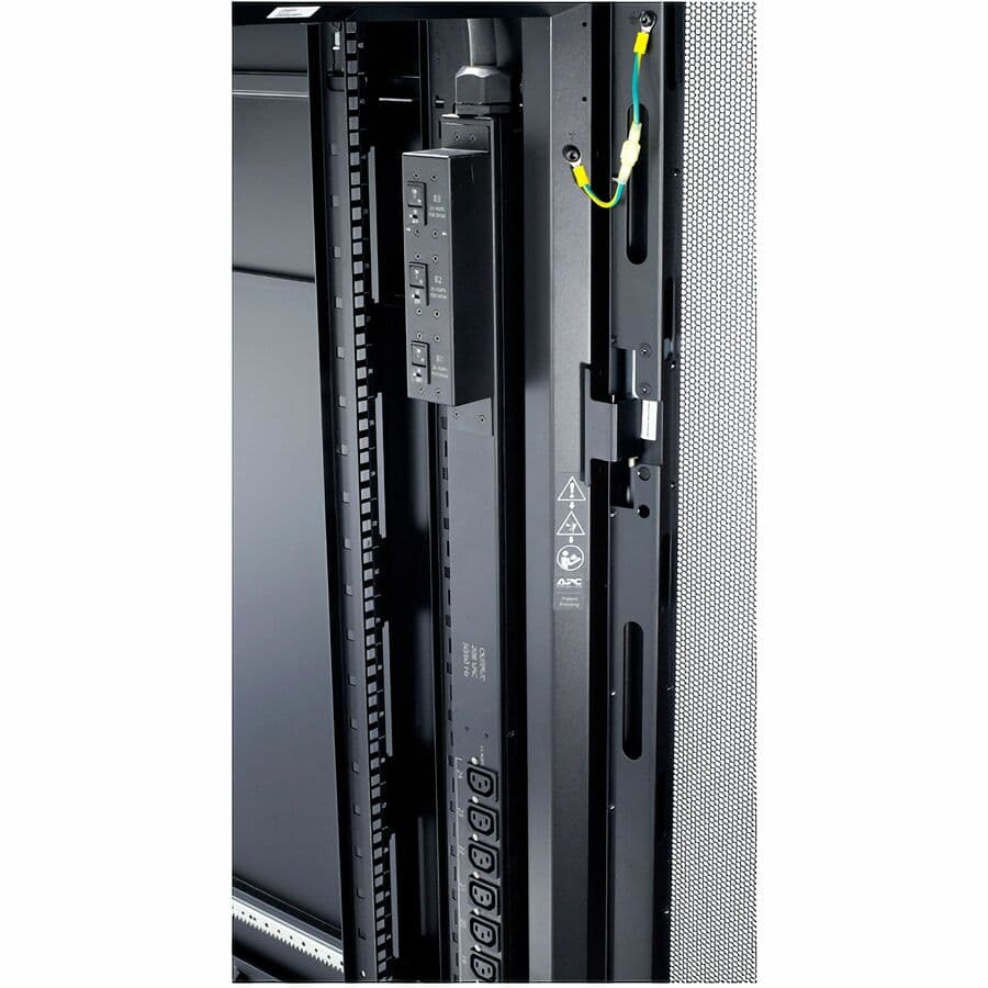 RACK PDU,SWITCHED,ZEROU,12.5KW,208V,(21)C13&(3)C19;3 CORD view 3