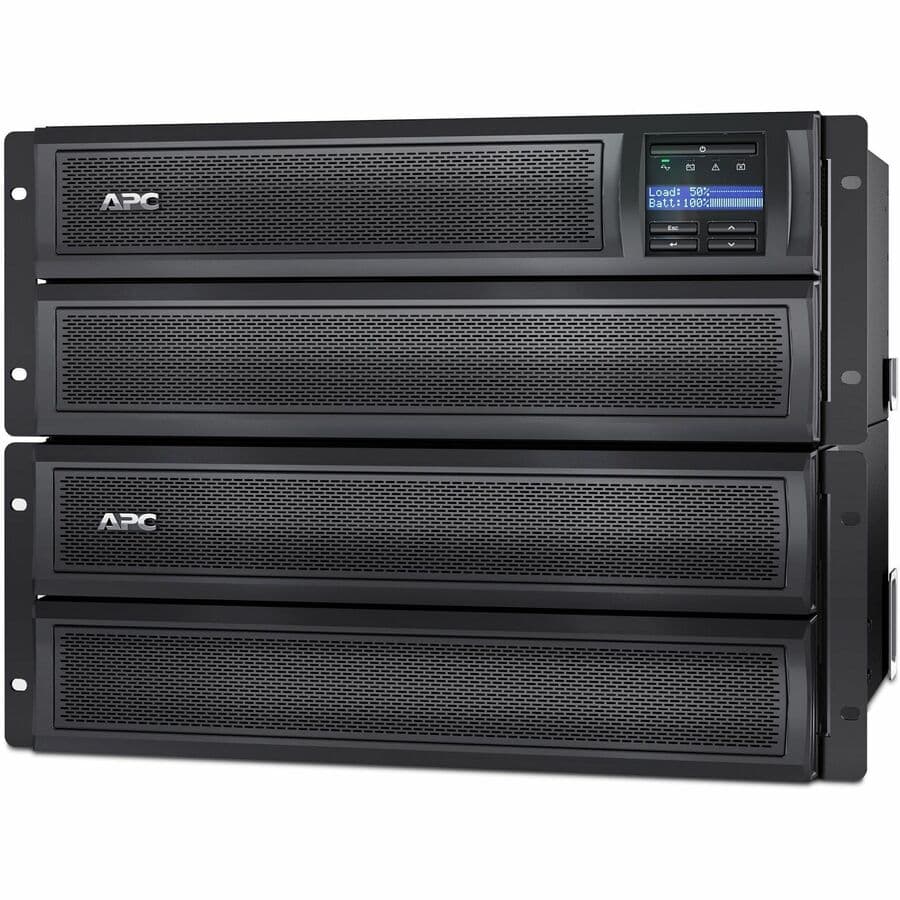 APC Smart-UPS X SMX2KRMLVNCUS 2,000 VA rack/tower UPS with LCD and network card