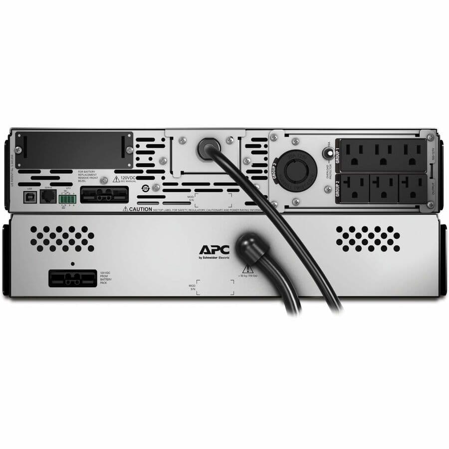 APC Smart-UPS X 2000VA rack/tower UPS with LCD display and 2U convertible chassis