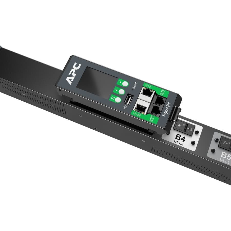 APC NETSHELTER RACK PDU ADVANCED, SWITCHED METERED OUTLET, 11.5KW, 3PH, 415V, 20 view 8