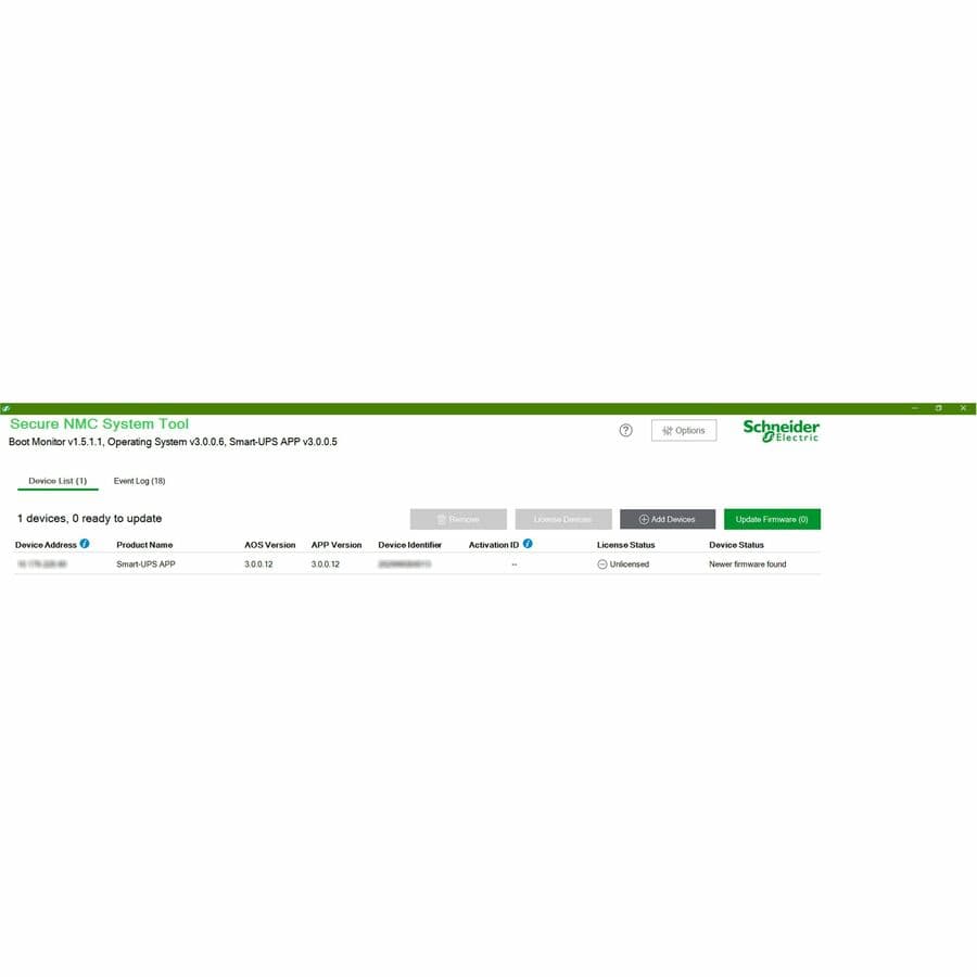 Schneider Electric NMC3 for Smart-UPS 3 Year Secure NMC S licensing