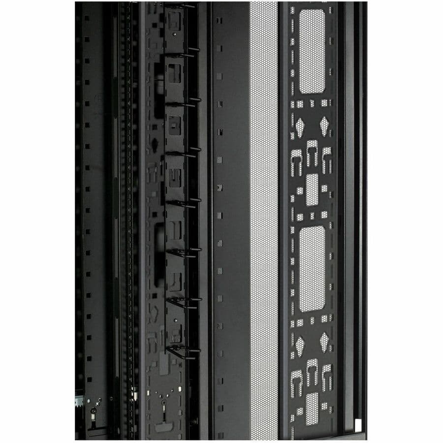 APC NetShelter SX AR3100 42U black floor-standing rack enclosure with side panels