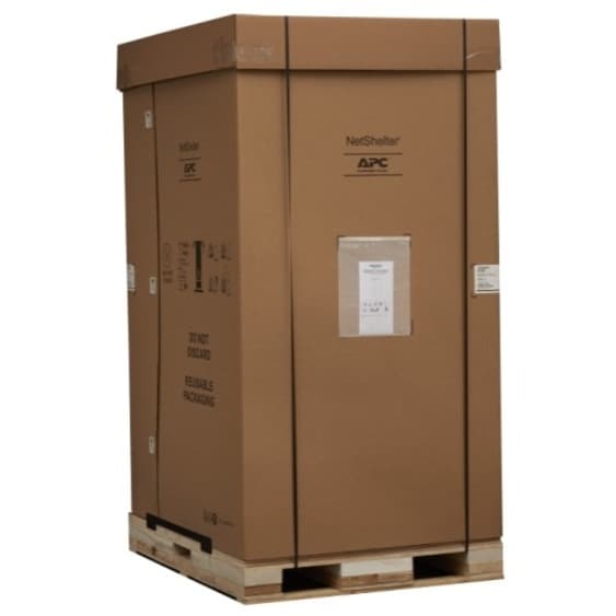 APC NetShelter SX3K 42U floor-standing rack enclosure, 600 mm wide and 1,200 mm deep, enterprise cabinet