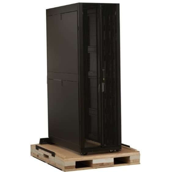 APC NetShelter SX3K 42U floor-standing rack enclosure, 600 mm wide and 1,200 mm deep, enterprise cabinet