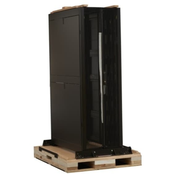 APC NetShelter SX3K 42U floor-standing rack enclosure, 600 mm wide and 1,200 mm deep, enterprise cabinet