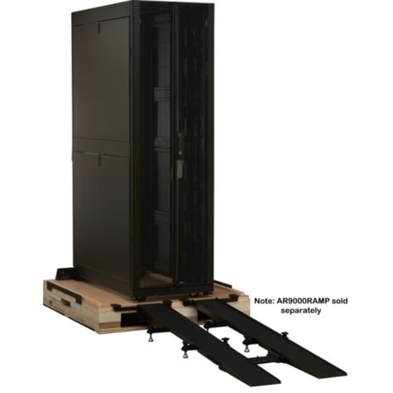 APC NetShelter SX3K 48U black floor standing rack enclosure with side panels, 600 mm wide and 1,200 mm deep