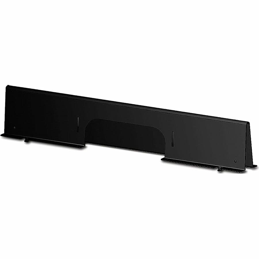 Black APC 600 mm shielding partition for rack cable management