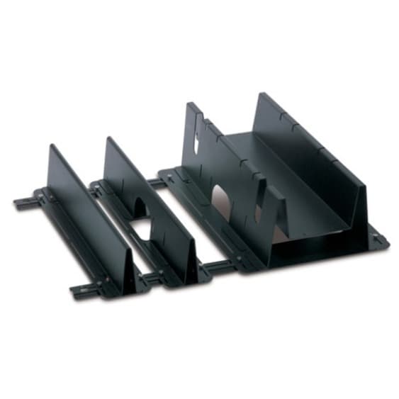 APC shielding trough 3rd party roof adapter for structured cable routing
