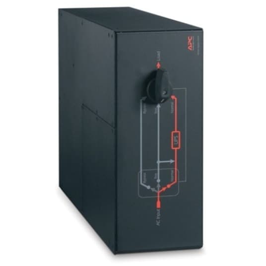 APC SBP10KRMI4U 4U service bypass panel with hardwire input and IEC-320 C13 and C19 outlets