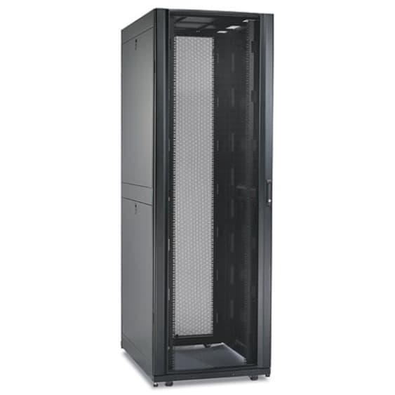 APC SCHNEIDER ELECTRIC RACK AND ACC NETSHELTER SX 45U 750MM WIDE X 1070MM DEEP ENCLOSURE W/SIDES BLACK view 4