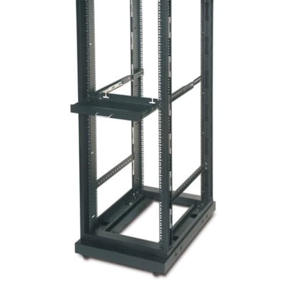 APC NETSHELTER 17 in black keyboard drawer for rack-mounted console access