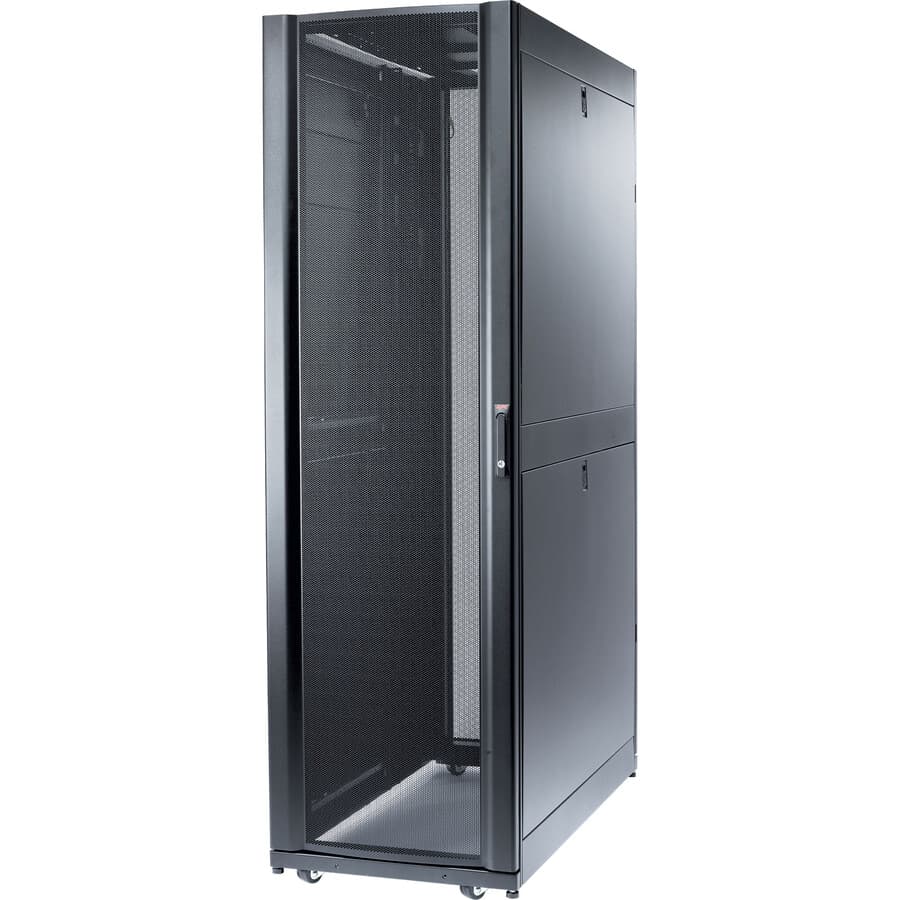 NETSHELTER SX 42U 600MM W X 1070MM D ENCLOSURE WITH SIDES, COMBO LOCK HANDLES view 4