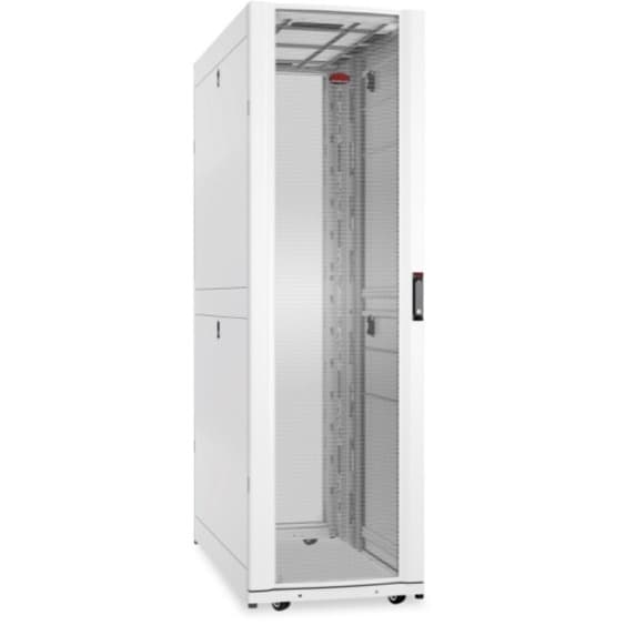 NETSHELTER SX 42U 750MM WIDE X 1200MM DEEP NETWORKING ENCLOSURE WITH SIDES WHITE view 4