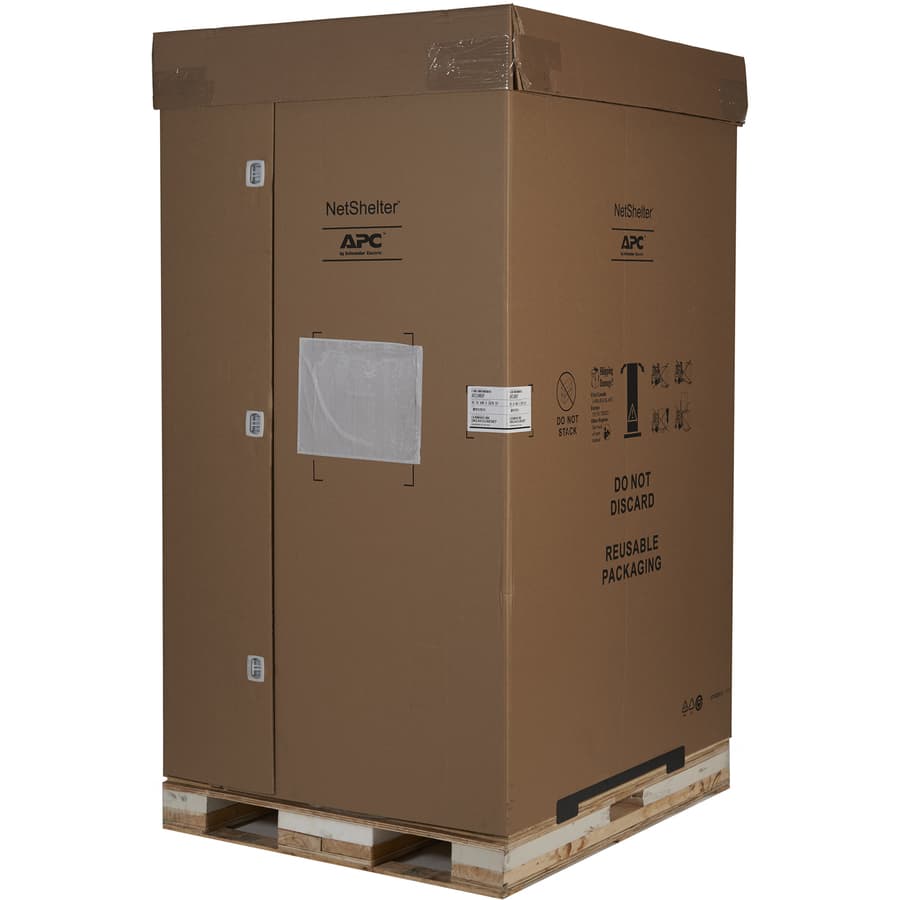 NETSHELTER SX 42U 600MM WIDE X 1200MM DEEP ENCLOSURE WITH SIDES BLACK -2000 LBS. view 4
