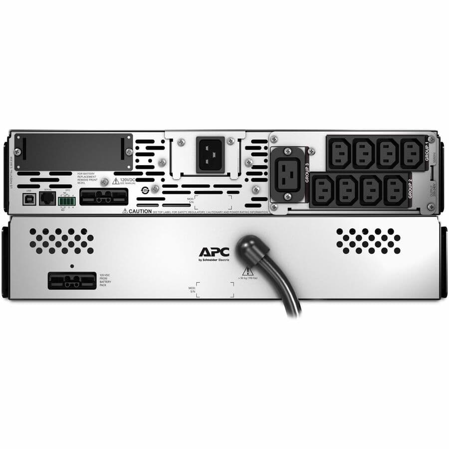 APC Smart-UPS X 2200VA rack/tower UPS with LCD display and network card for 200-240 V deployments